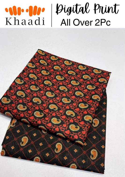 PRINTED 2PC LAWN PRINTED DRESS IR034