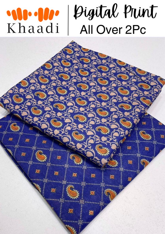 PRINTED 2PC LAWN PRINTED DRESS IR033