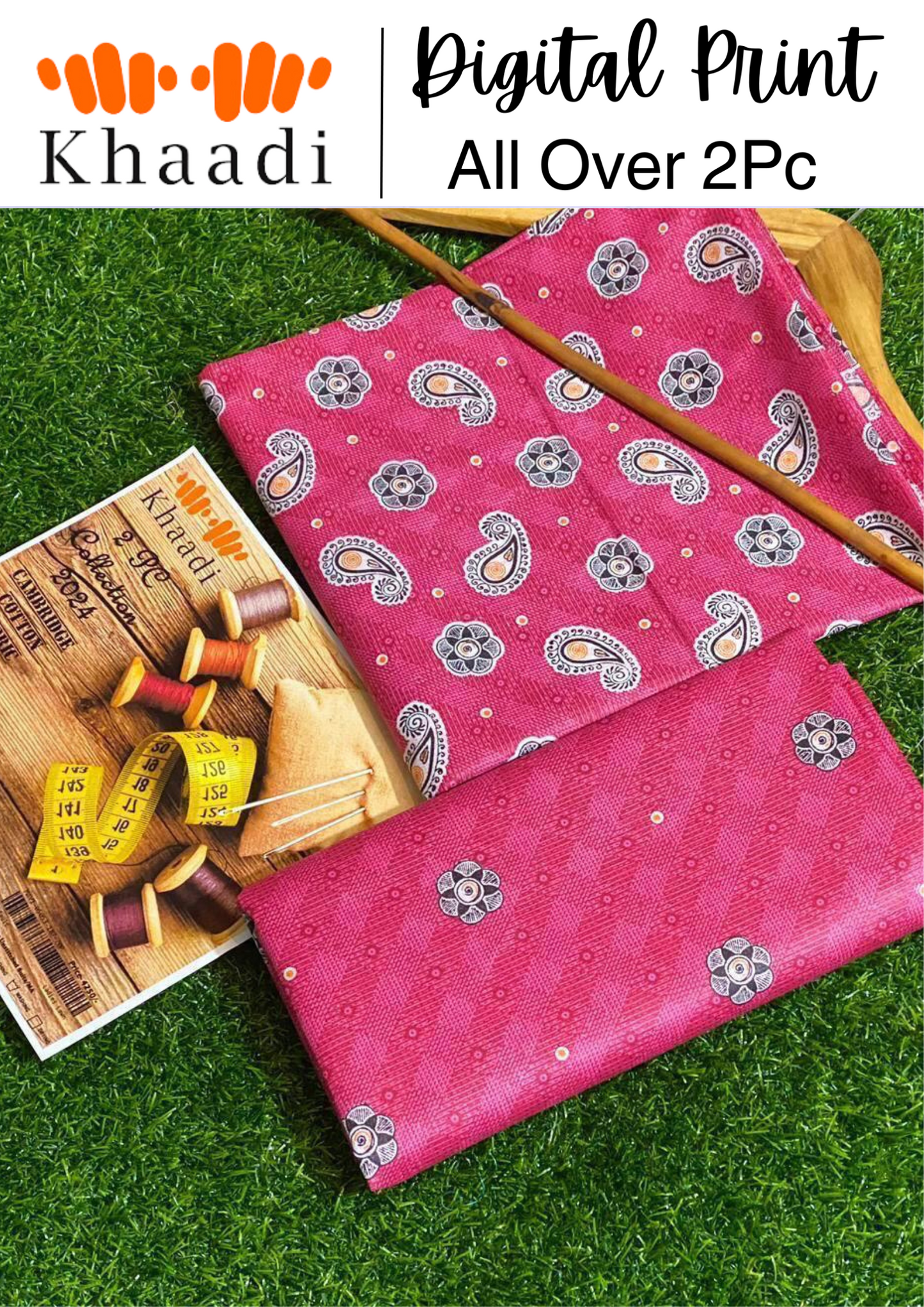 PRINTED 2PC LAWN PRINTED DRESS IR031