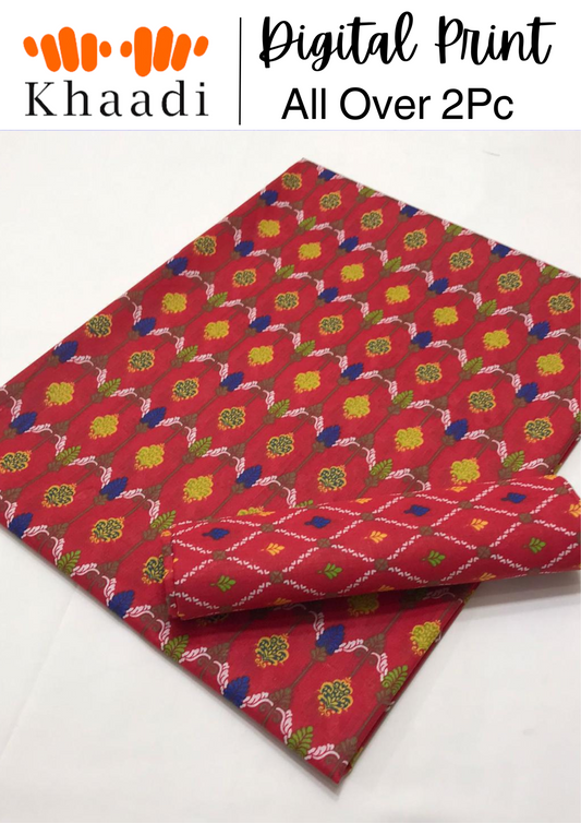 PRINTED 2PC LAWN PRINTED DRESS IR030