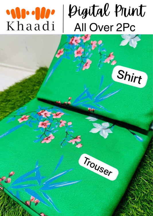 PRINTED 2PC LAWN PRINTED DRESS IR028