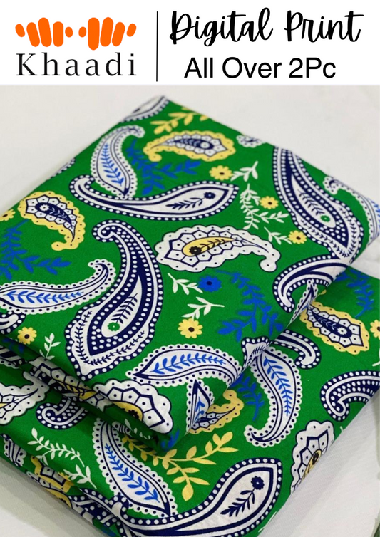 PRINTED 2PC LAWN PRINTED DRESS IR016