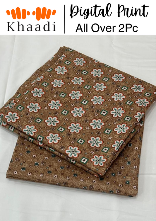 PRINTED 2PC LAWN PRINTED DRESS IR0035