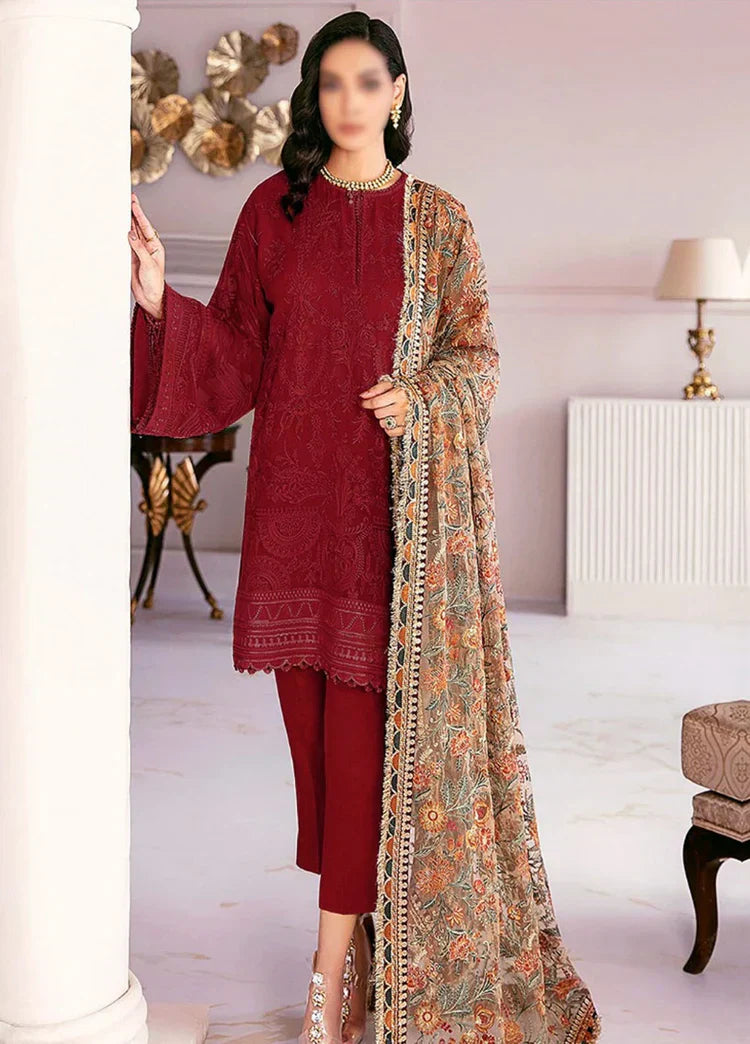 3PC Embroidered IR0203