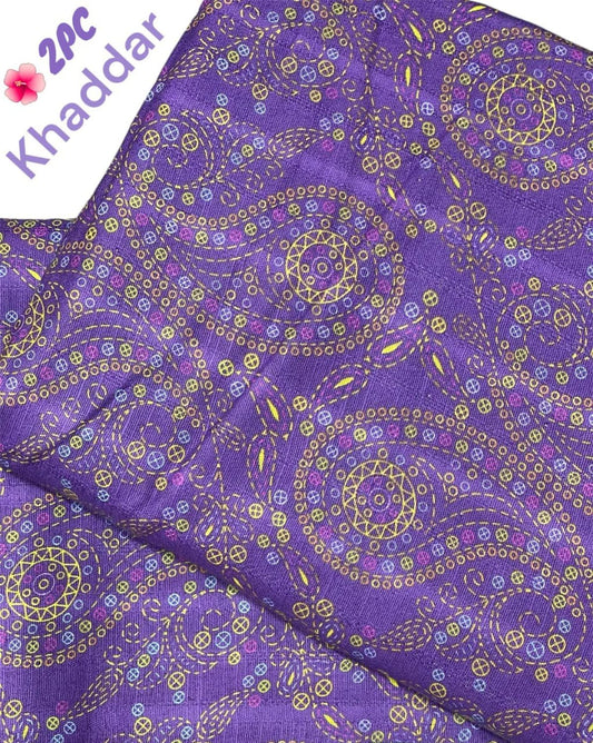 Bareeze All Over Khaddar Digital Print