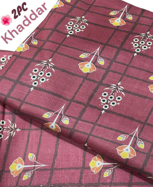 Bareeze All Over Khaddar Digital Print