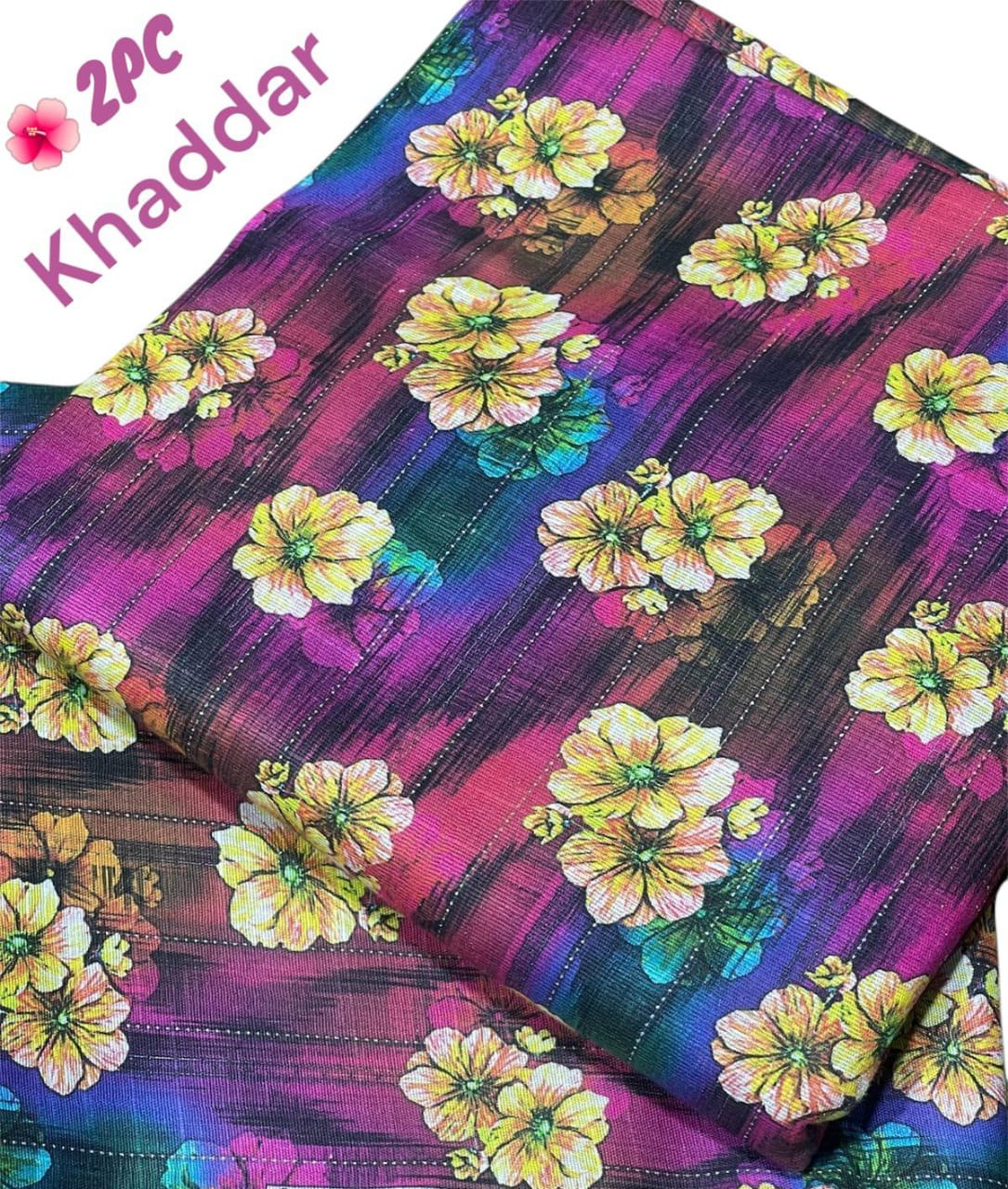 Bareeze All Over Khaddar Digital Print