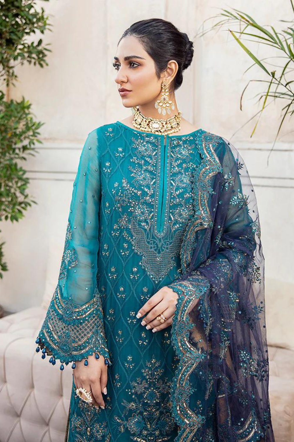 3PC Embroidered IR0084