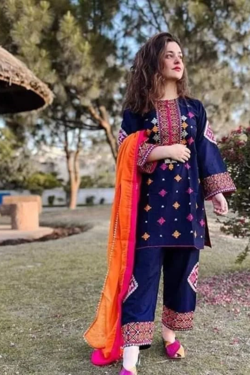 3PC Embroidered IR200-M