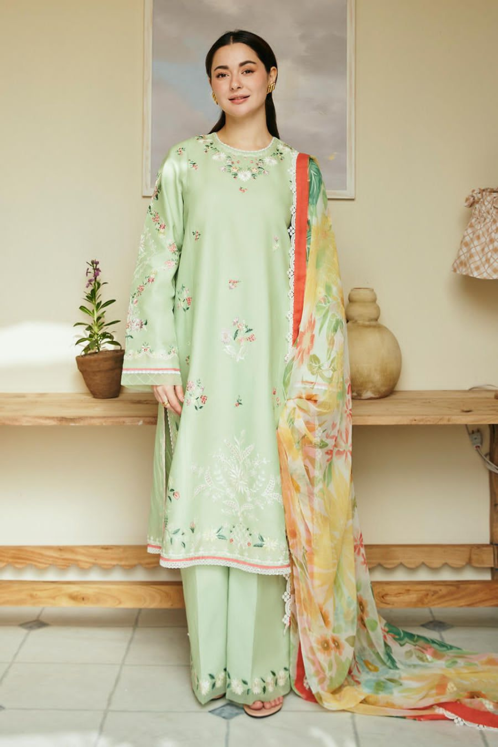 3PC Embroidered IR0028