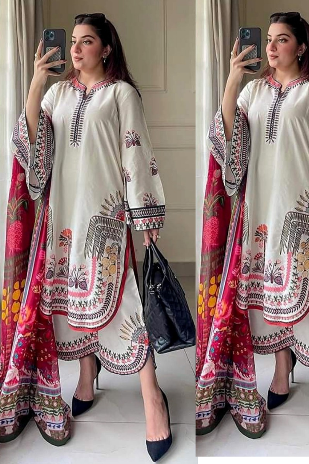 JAZMIN 3PC WINTER EMBROIDERED IR 884