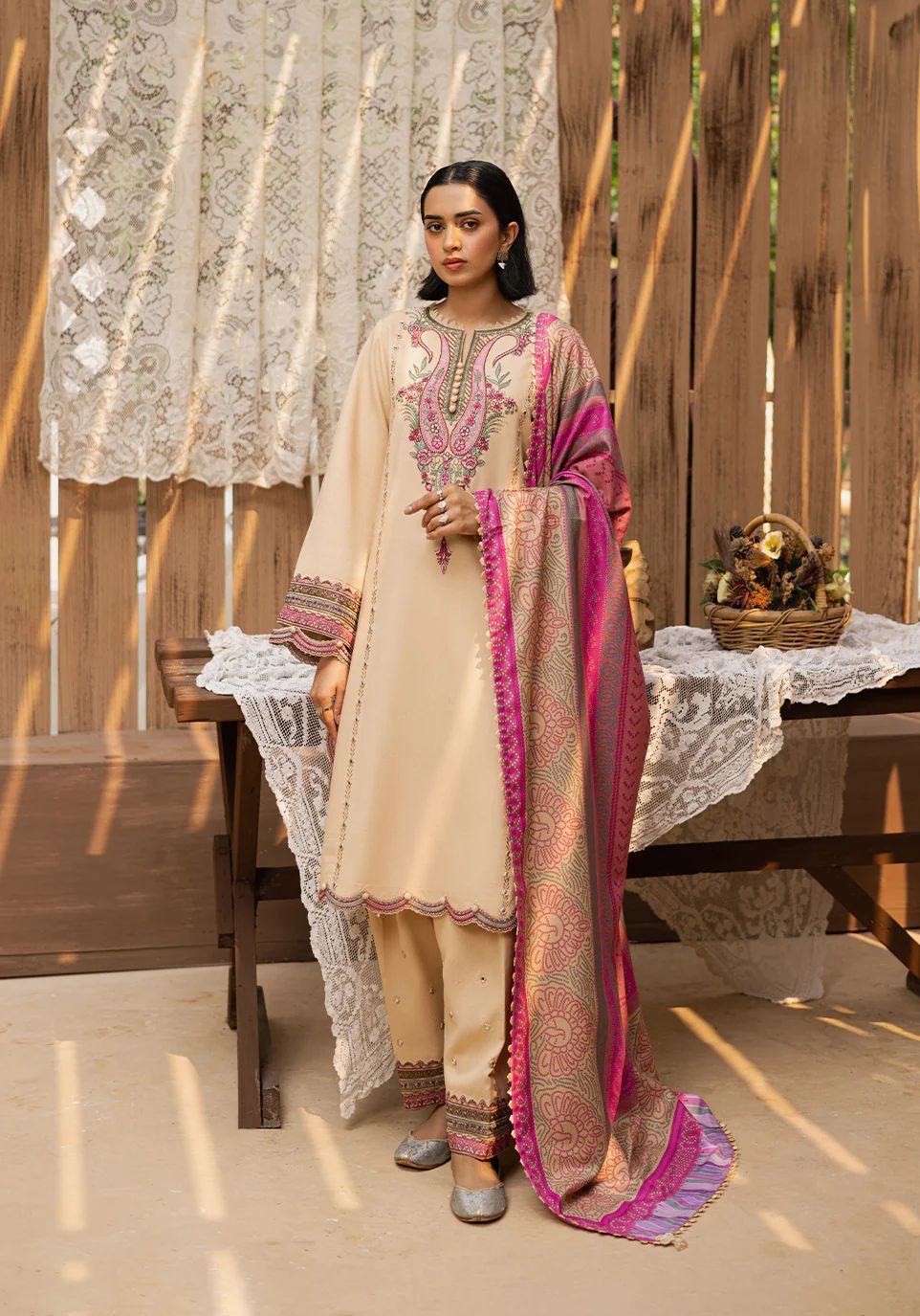 3PC Embroidered IR0041