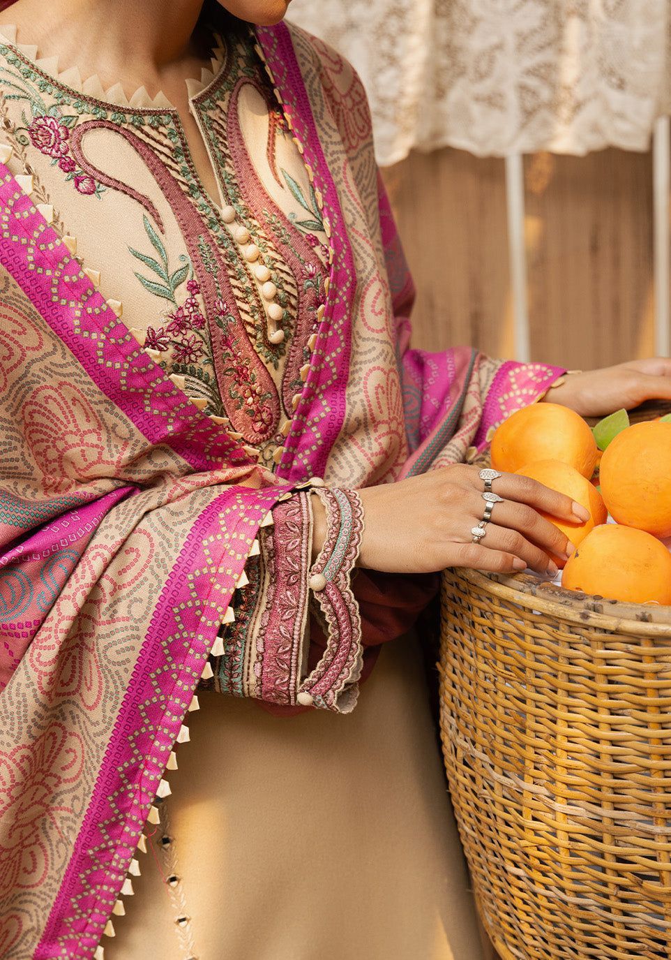 3PC Embroidered IR0041