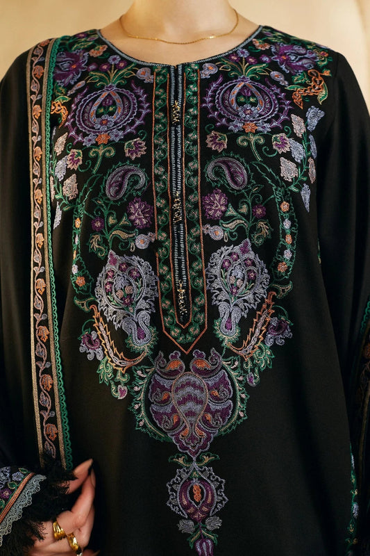 EMBROIDERED 3PC LAWN EMBROIDERED DRESS WITH CHIFFON EMBROIDERED DUPATTA IR-997
