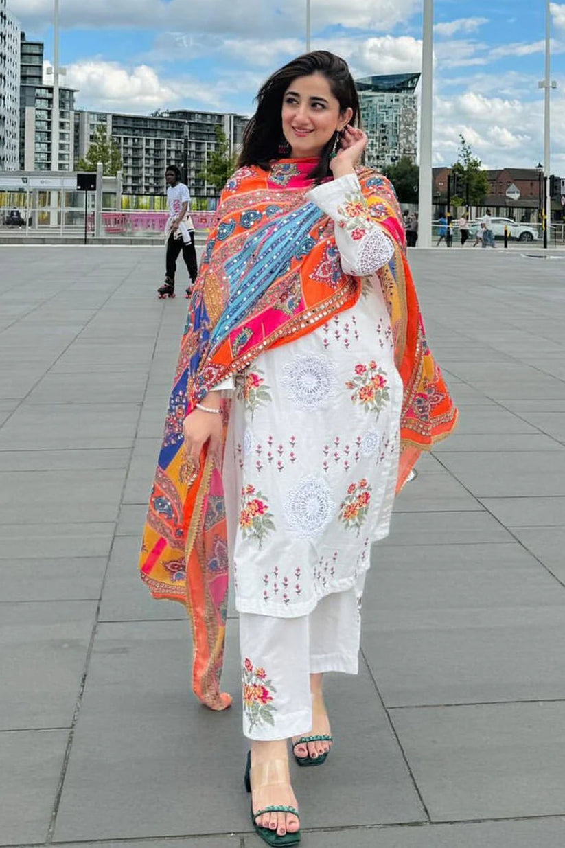 3PC Embroidered IR0023