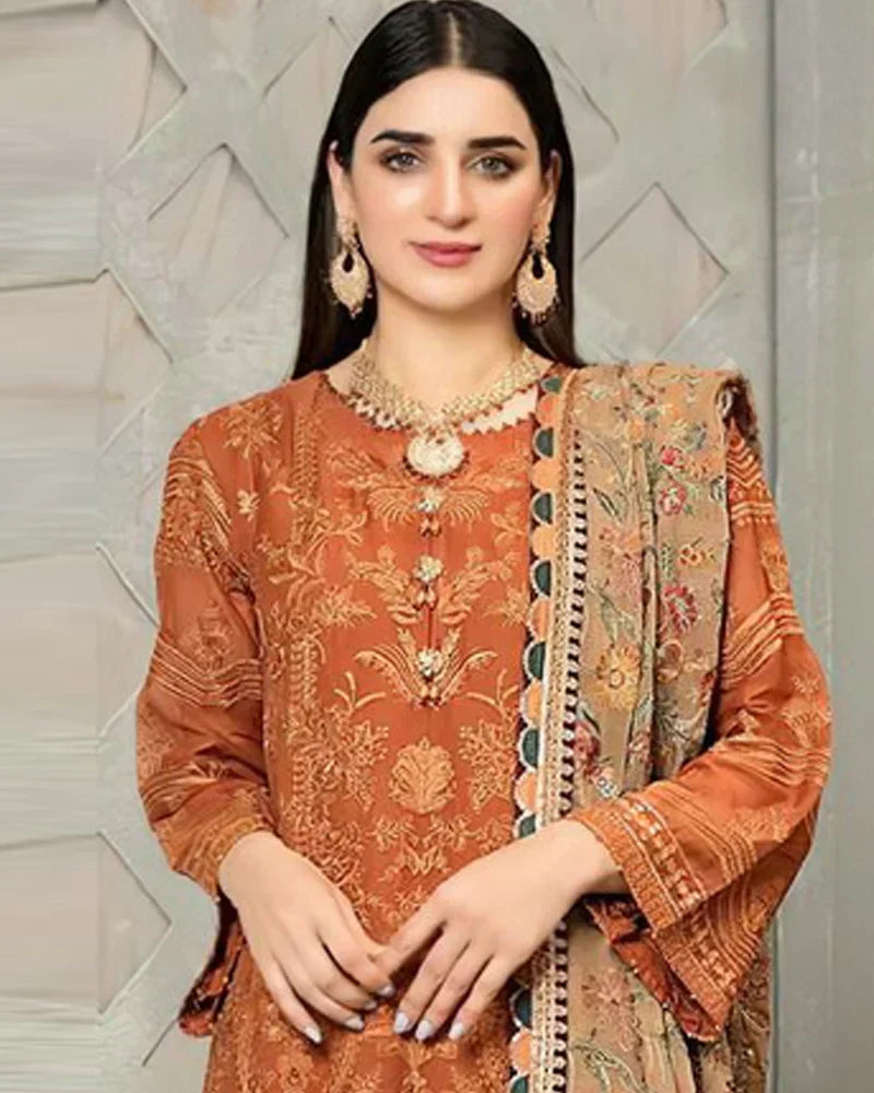 3PC Embroidered IR0087