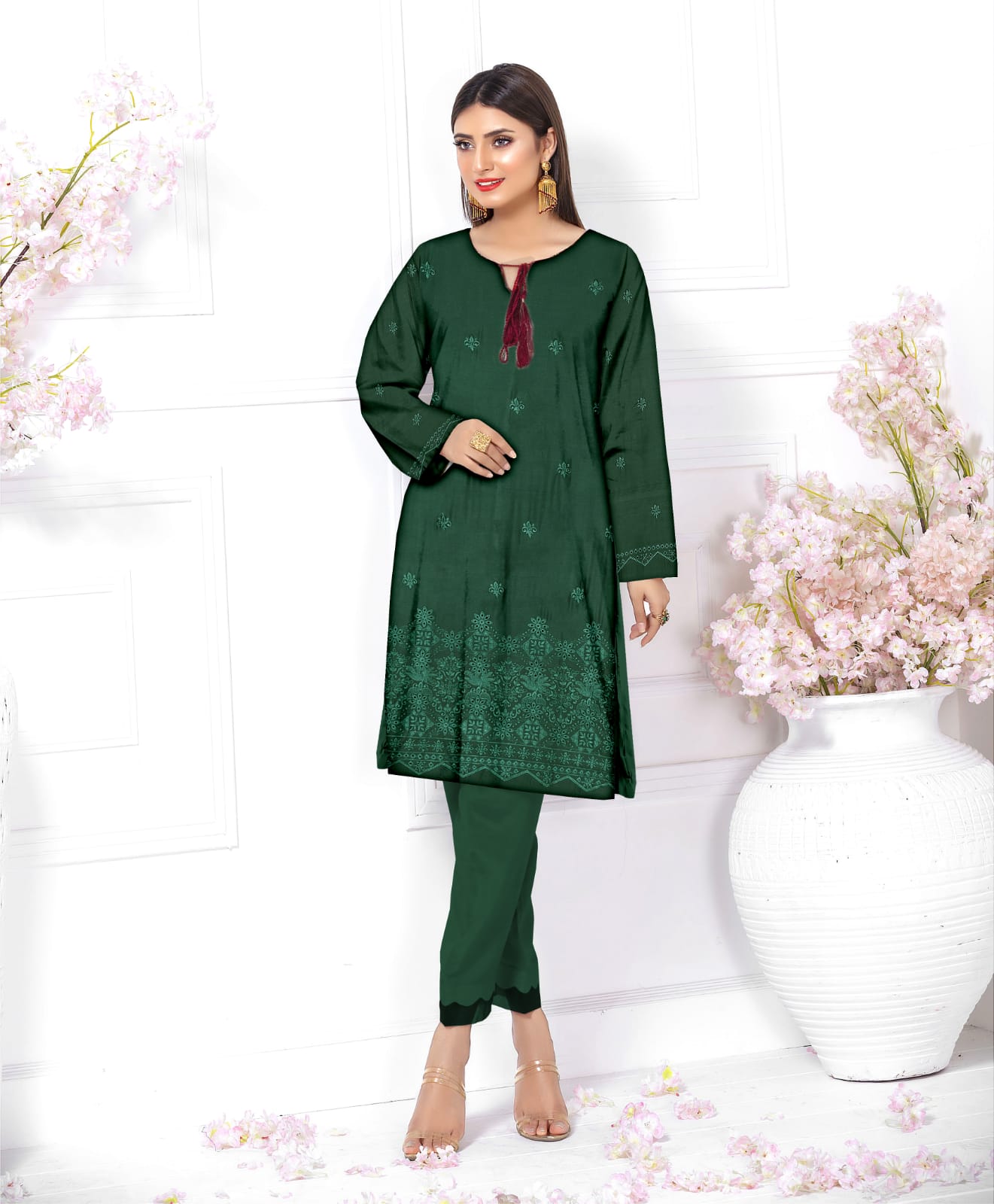 BAREEZE LINEN 2PC Chicken Kari