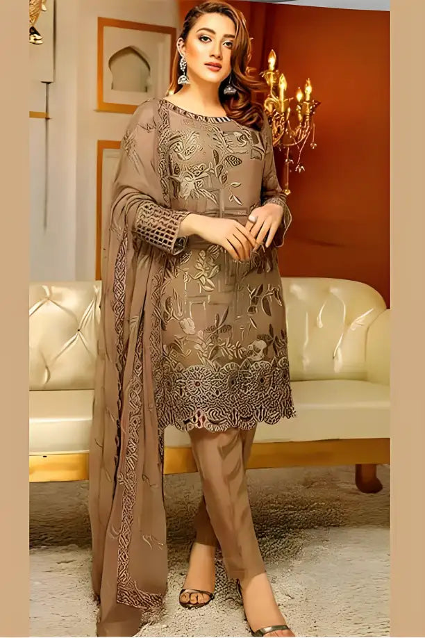 Lavish Winter Heavy 3pc Emboidery IR-LV-012