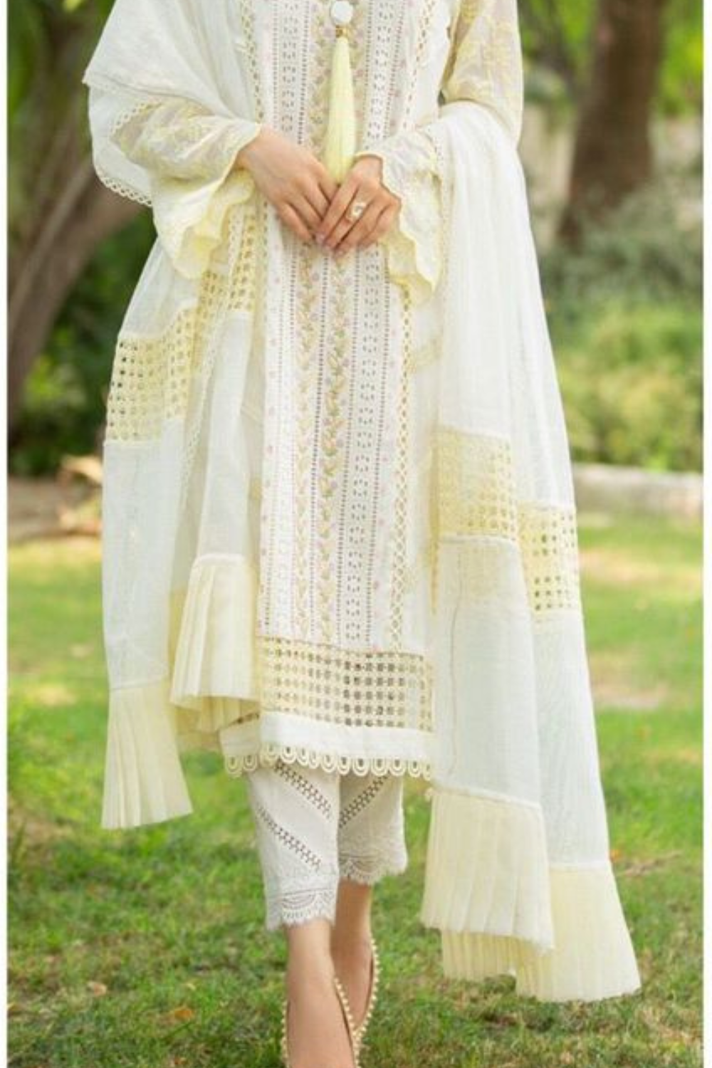 3PC Embroidered IR0048
