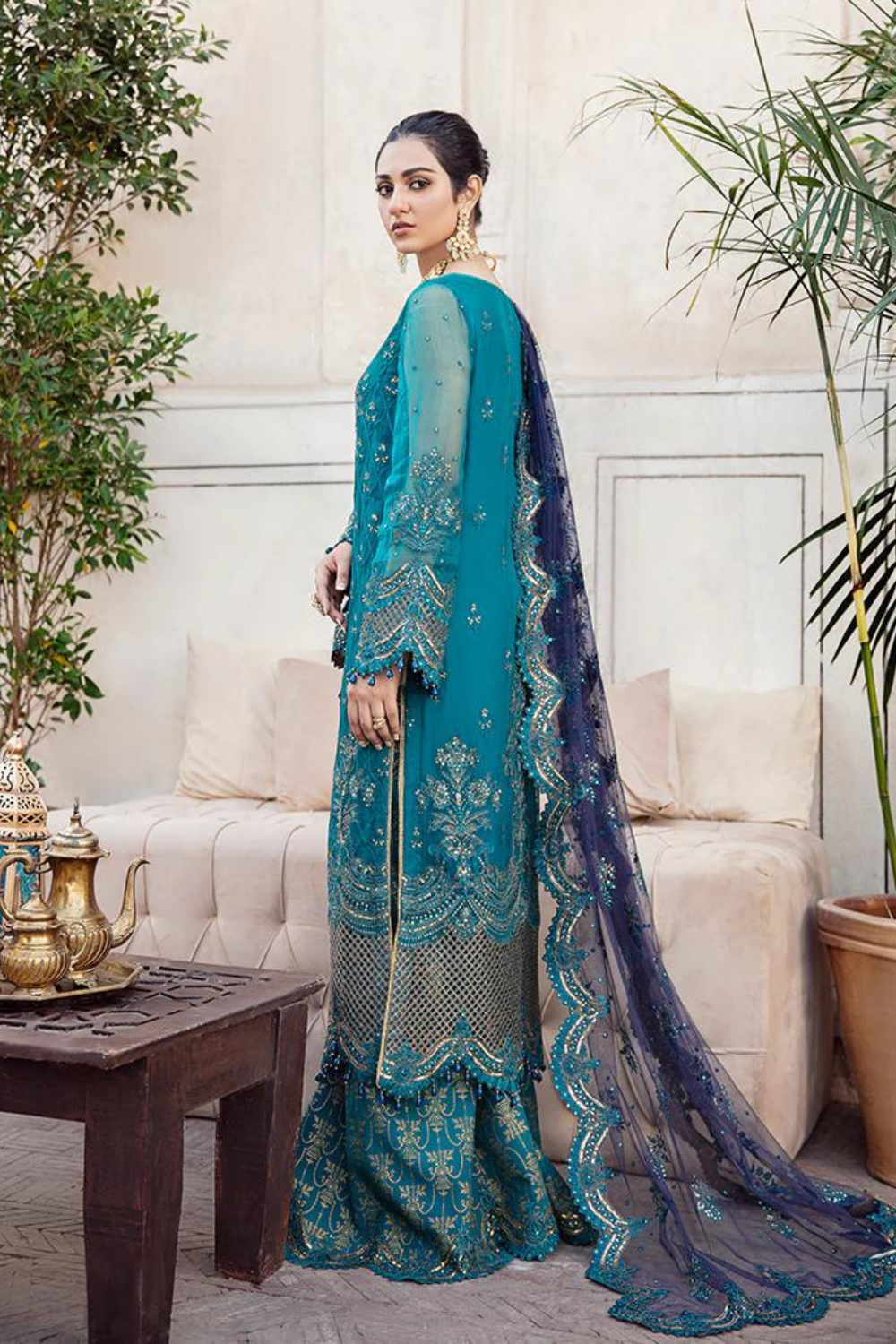 3PC Embroidered IR0084