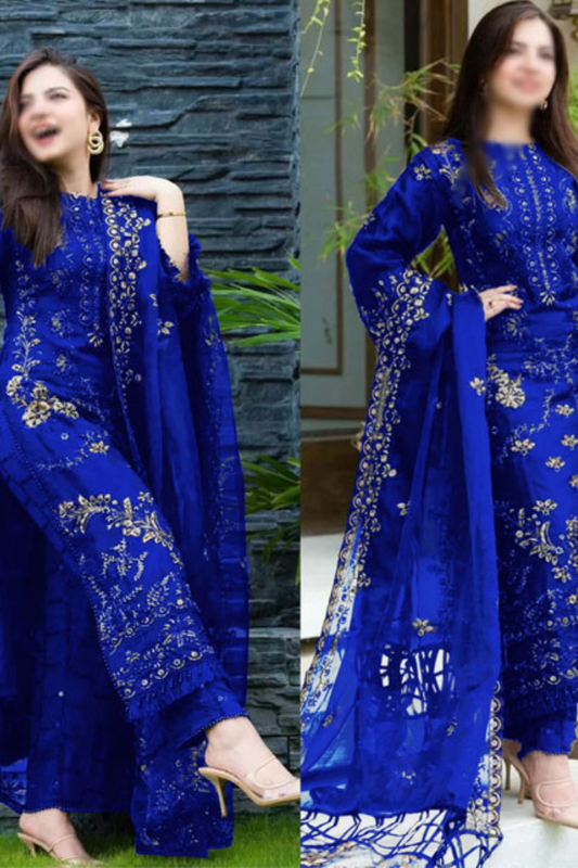 3PC Embroidered Winter IR004