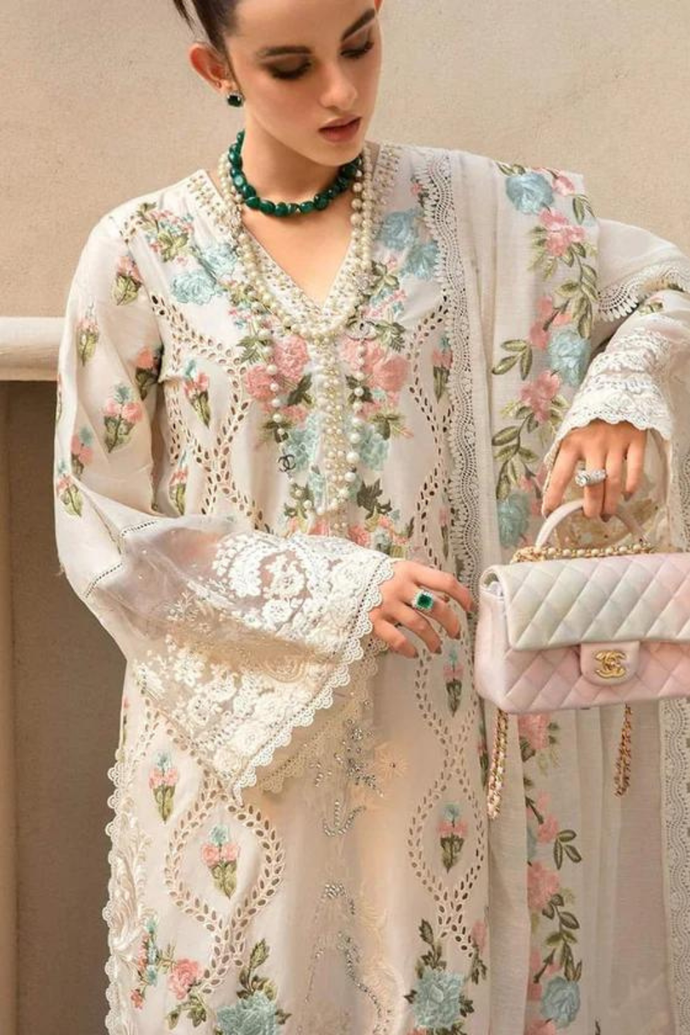 3PC Embroidered IR0073
