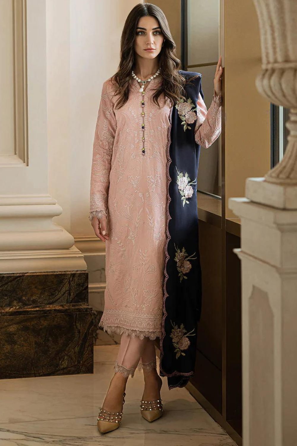 3PC Embroidered IR0069