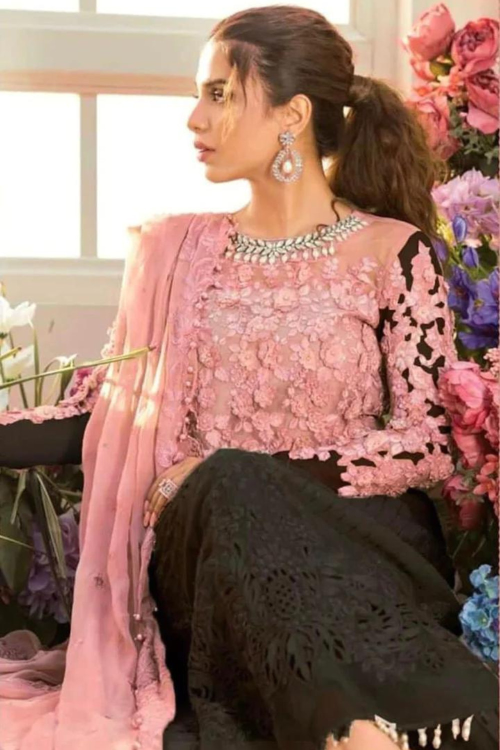 3PC Embroidered IR0061