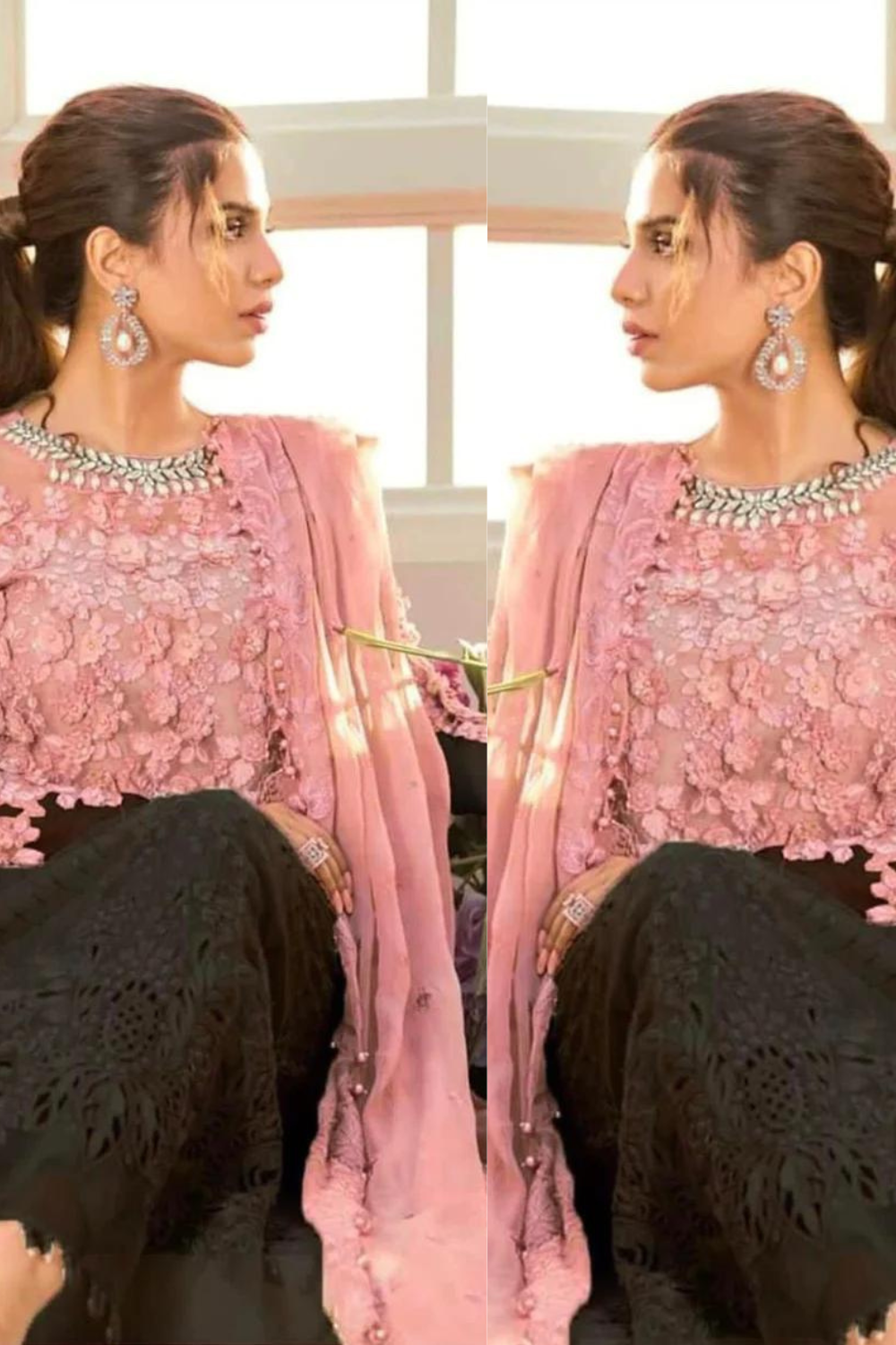 3PC Embroidered IR0061