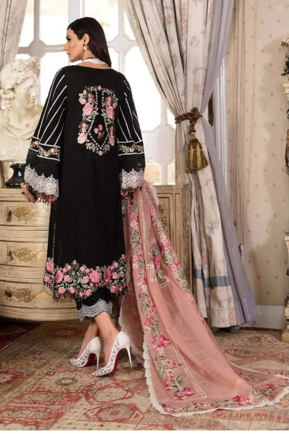 3PC Embroidered IR0059