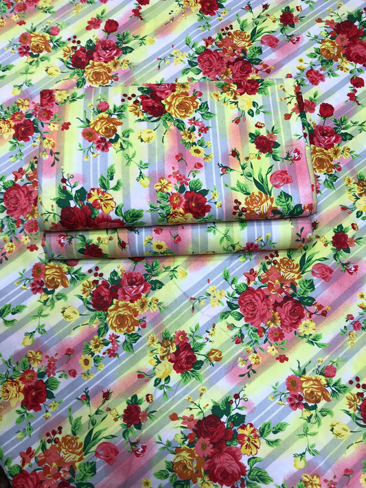 BR-086 FLORA PRINT 2PC