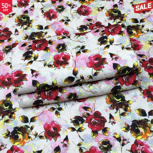 BR-303 FLORA PRINT 2PC